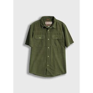 Iron and Resin Herman Corduroy Shirt Green